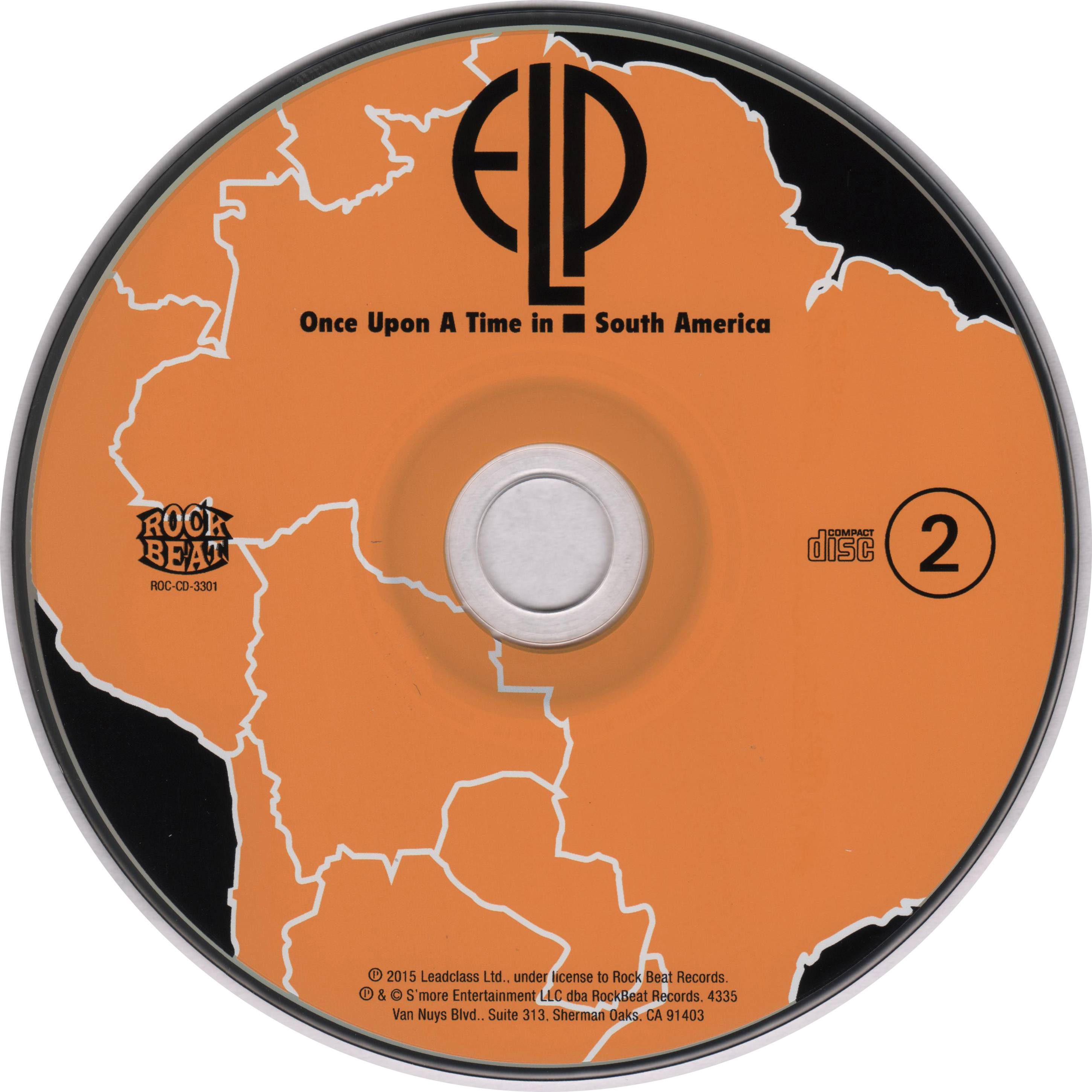 Emerson, Lake and Palmer Once Upon A Time In South America : CD2